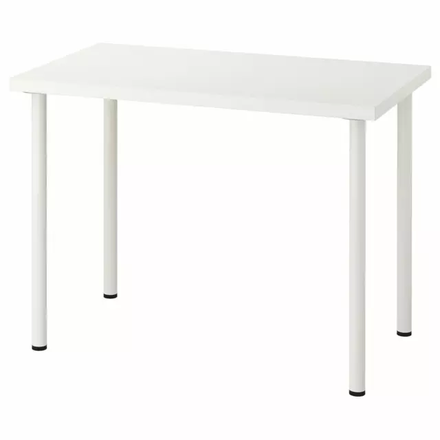 New IKEA Linnmon/ Adils Table Top & Legs Home Office Furniture 100x60cm