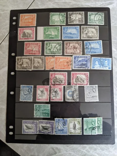 Aden Stamps 1937-1954