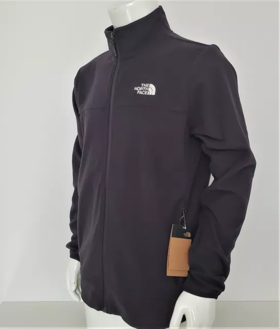 THE NORTH FACE MEN'S GLACIER FULL ZIP LIGHTWEIGHT FLEECE JACKET Black S M L XL