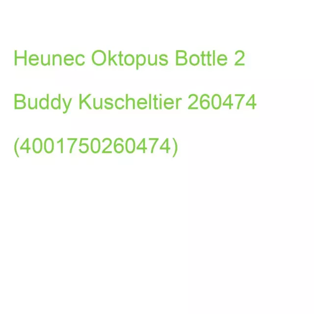 Heunec Oktopus Bottle 2 Buddy Kuscheltier 260474 (4001750260474)