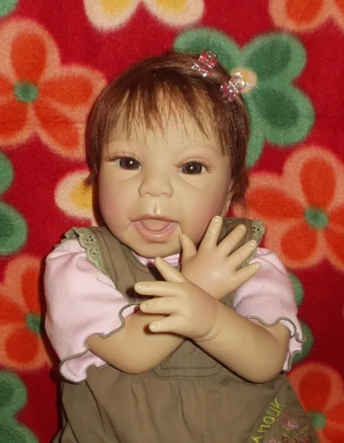 Toddler Anouk von Tinneke Steensens mit Zertifikat,  kein Reborn  - wie neu