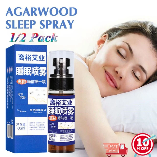 Oud Agarwood Spray Sonno Aiuto Sonno Profondo Spray Piante Sollievo Stress