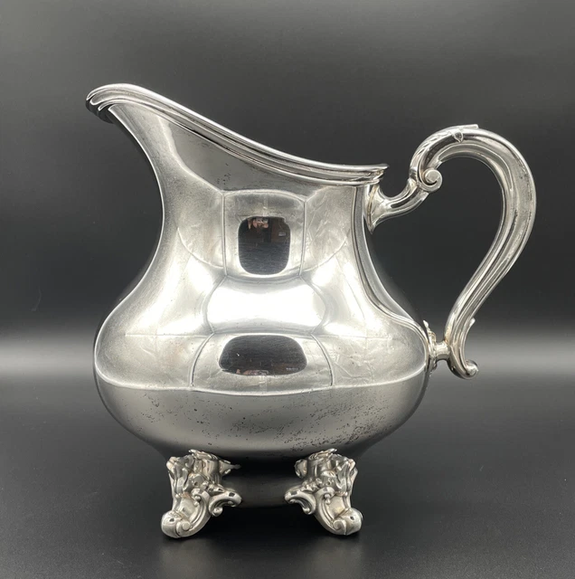 Reed Barton Regent 5600  9HP  Silver Plated Large Water Pitcher - 8"Tall