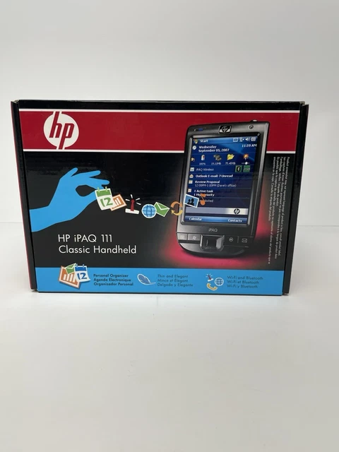 HP IPAQ Classic 110/111 PDA – Windows Mobile 6 Pocket PC, Mint Condition W/ 1-Year Warranty