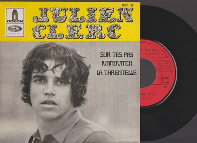 . VG  / VG SP 45 TOURS VINYL 2 T IVANOVITCH JULIEN CLERC 