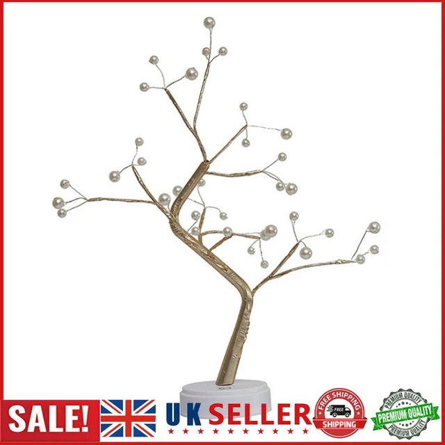 36/108LED BONSAI TREE Light Touch Switch Exquisite Pearl Tree Lamp