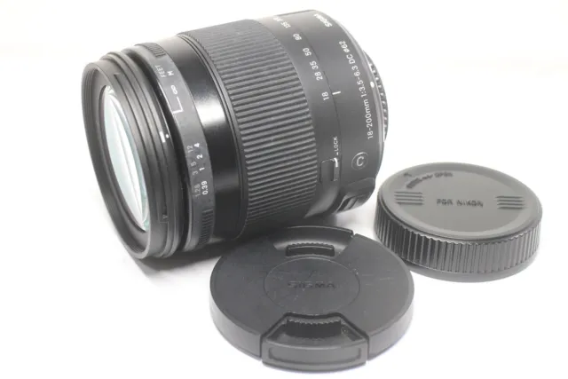 Sigma 18-200mm F/3.5-6.3 DC OS HSM AF Macro Contemporary Lens 014 for Nikon