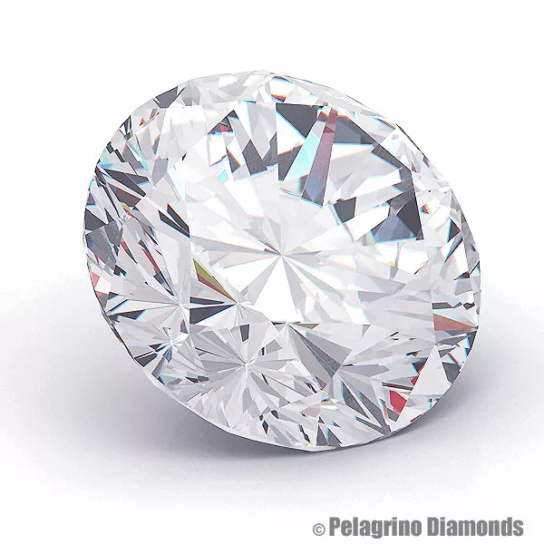 1.51 CT G-SI2 Very Good Cut Round Brilliant AGI Natural Diamond 7.10x7.16x4.63mm