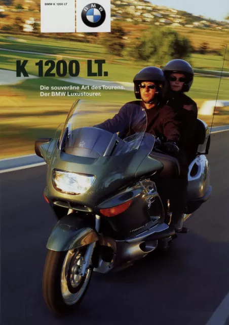 BMW K 1200 LT Prospekt 2000 8/00 D brochure broschyr brosjyre prospectus Katalog