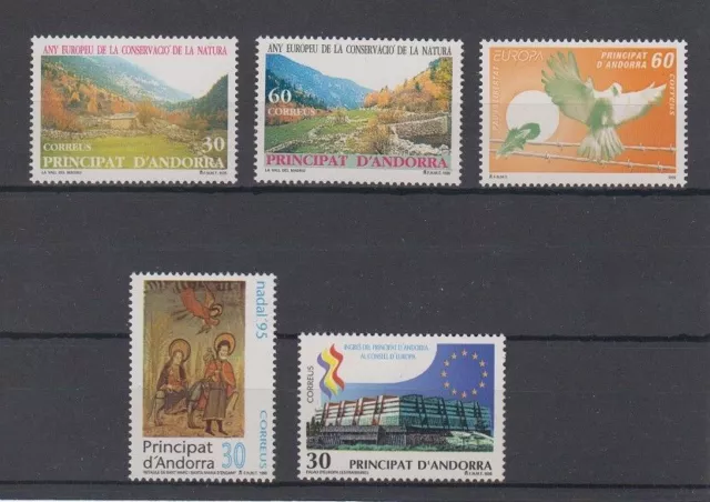 Andorra Spagnola (1995) Anno Completo Nuovo Senza Linguelle MNH