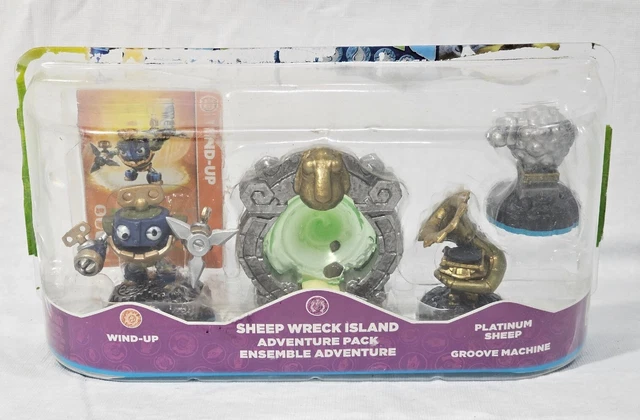 Skylanders SWAP Force Sheep Wreck Island Adventure Pack Open Box No Backing Skylanders SWAP Force Sheep Wreck Island Adventure Pack Open Box No Backing