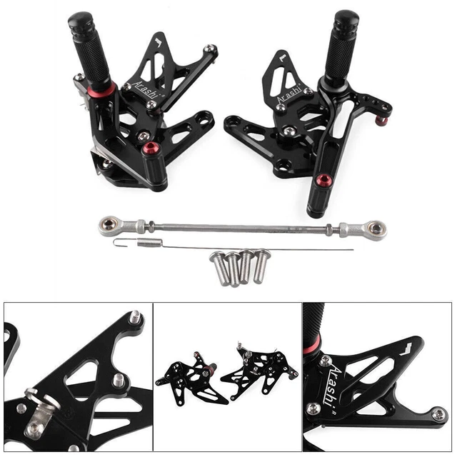 Poggiapiedi no-slip poggiapiedi poggiapiedi per Suzuki Hayabusa GSX1300R 1999-20