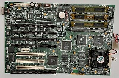 Intel Premiere PCI-II Sockel 5 ISA Mainboard + Pentium 75MHz + 16MB EDO RAM