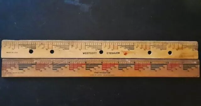 Wooden Ruler 12 inches
