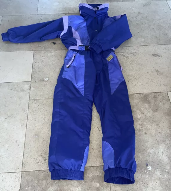 All In One Ski Suit, With Hood, Age 14 Years By Kioma