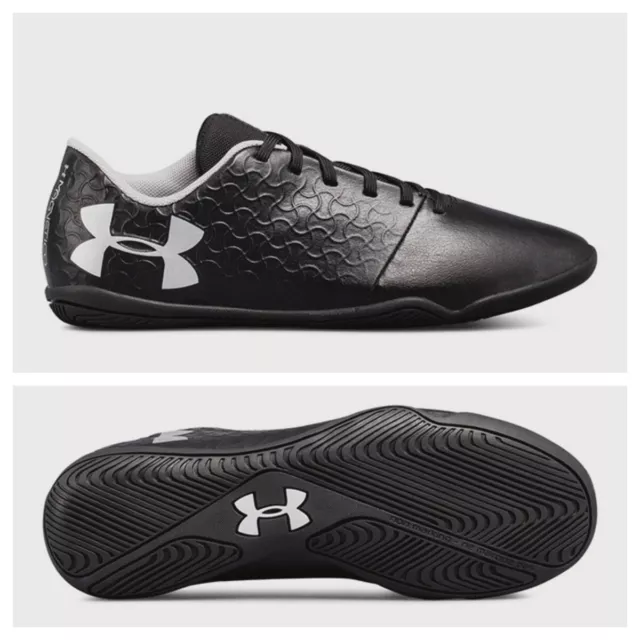 Stivali da campo rigidi Under Armour bambini scarpe da calcio ragazzi ragazze taglia junior nuovi