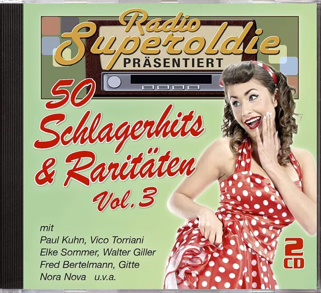 Various Radio Superoldie präsentiert 50 Schlagerhits & Raritäten Vol.3 (CD) 3