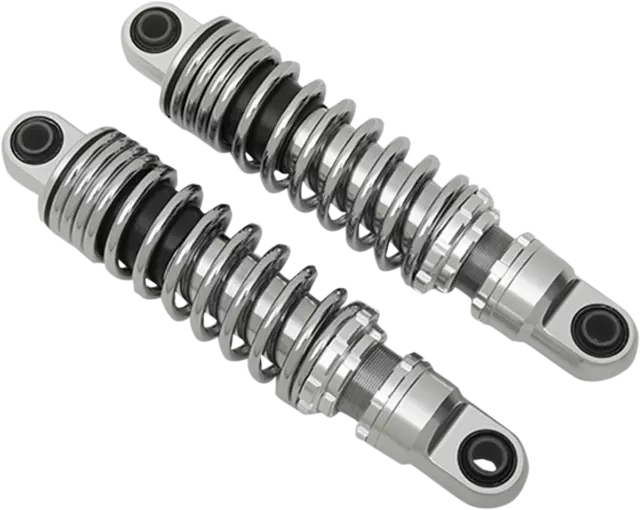 Drag Specialties Premium Ride-Height Adjustable Shocks 13" for 91-17 Harley Dyna