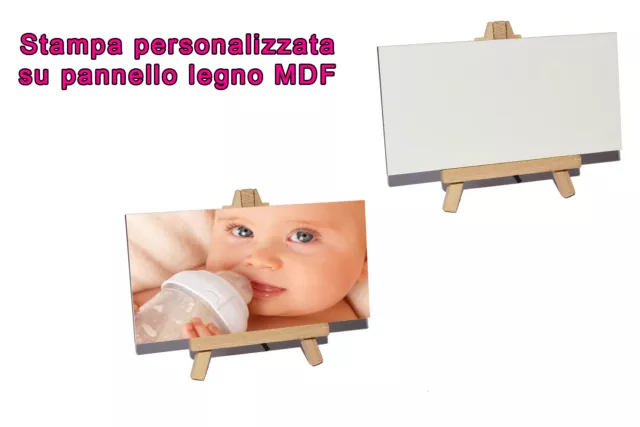 Stampa Personalizzata Pannello Personalizzato Mdf Legno Foto Cresima Matrimonio