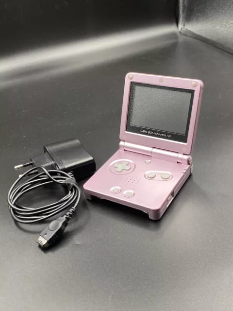Nintendo Gameboy Advance SP AGS-001 Rosa Pink Handheld Konsole FürGameboy Spiele