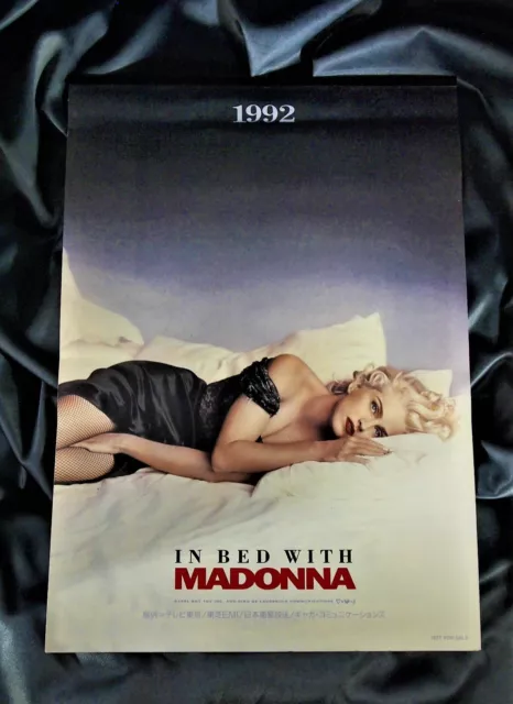 Madonna Promo Japan Calendar Truth Or Dare In Bed With Rare Not For Sale