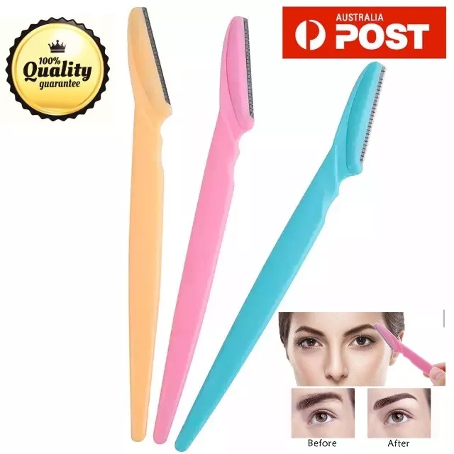 1/3/9/18pcs Facial Eyebrow Razor Trimmer Shaper Shaver Blade Knife Hair Remover