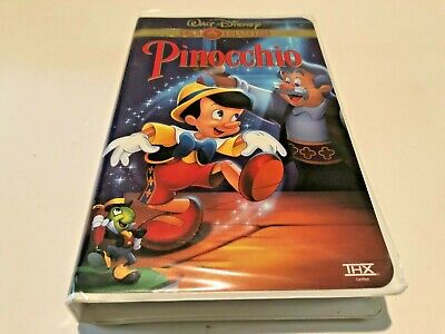 Pinocchio (VHS, 1999, Clam Shell) Walt Disney’s Classic 60th Anniversary Edition