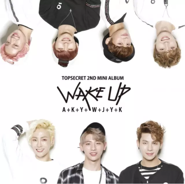 TOPSECRET [WAKE UP] 2. Mini Album TST CD + Fotobuch + Karte + Foto K-POP VERSIEGELT