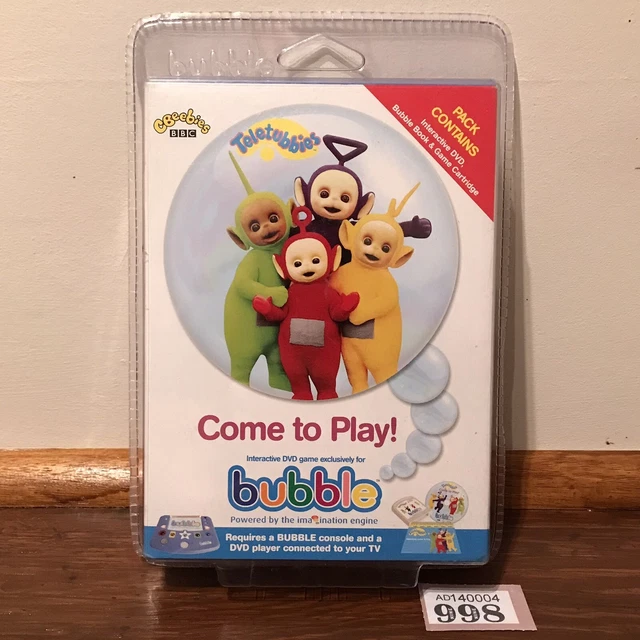 BAN DAI BUBBLE TELETUBBIES COME TO PLAY! Interactive DVD Game BBC