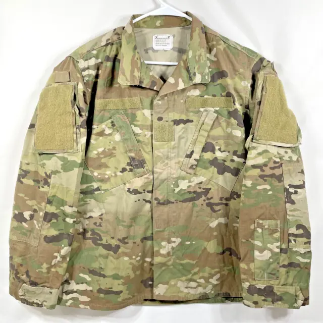 US Army Camo OCP Combat Uniform ACU Multicam Blouse Coat Military Medium Regular
