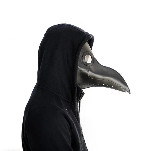 Plague Doctor Halloween Mask Birds Long Nose Beak