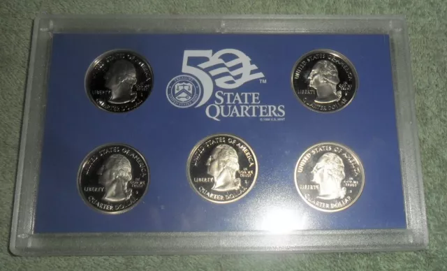 JB RFM 75399 United States Mint 50 State Quarters 2005 S Proof Set