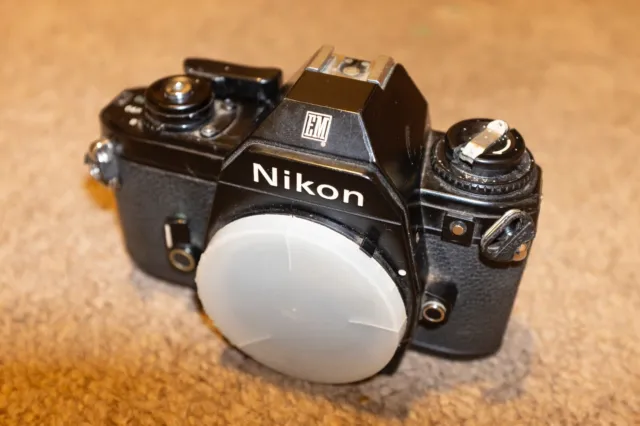 Nikon EM 35mm SLR film camera