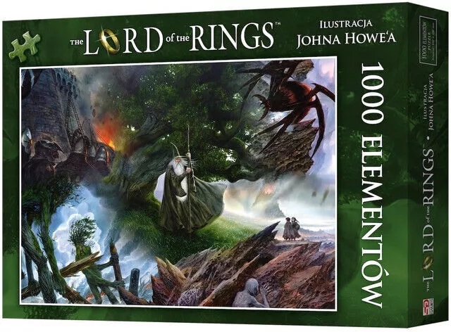 Puzzle 1000 elementów. Władca Pierścieni. Wyprawa do Mordoru