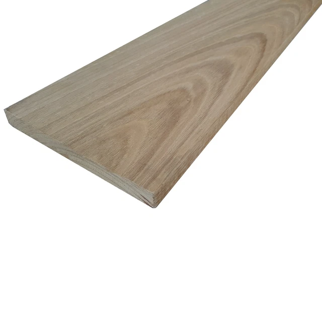 Piolo In Legno Iroko Per Scalette Da Barca, 20x55x1400mm - Grezzo, Resistente Agli Agenti Atmosferici, Da Tagliare Su Misura - Foto 2