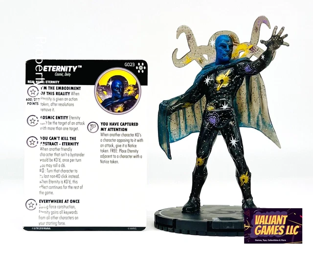 Marvel Heroclix Eternity #G023 w/ Card Avengers Infinity Set
