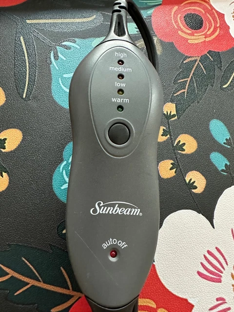 OEM SUNBEAM SINGLE Control Electric Blanket Pad Controller SW115D CAT94A  E12107 $19.99 - PicClick