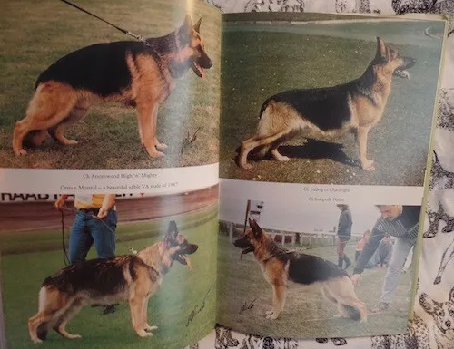 German Shepherd Dog Brian Wootton Breeding Working Bloodlines Showing 1988 Book 5