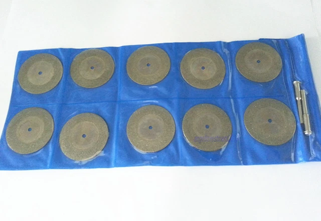 10pcs Dia 30mm Electroplated Diamond Saw Blade Cutting Disc