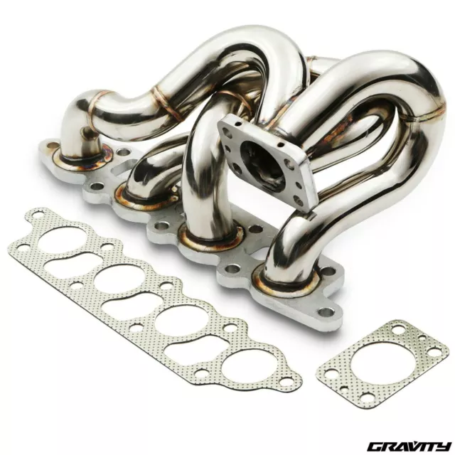 Stainless Exhaust Manifold Turbo Tubular For Ford Focus Rs Mk1 2.0 Turbo 02-04