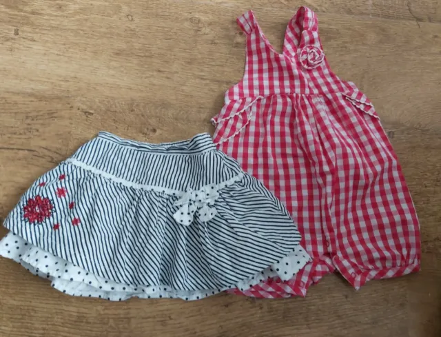 Baby Girls 3-6 Month Spring / Summer Bundle 2 Lovely Items