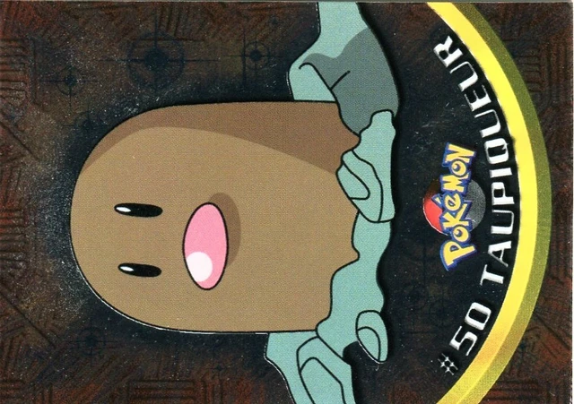 NEW POKEMON TOPPS METAL (HOLO) Card #50 MOLE