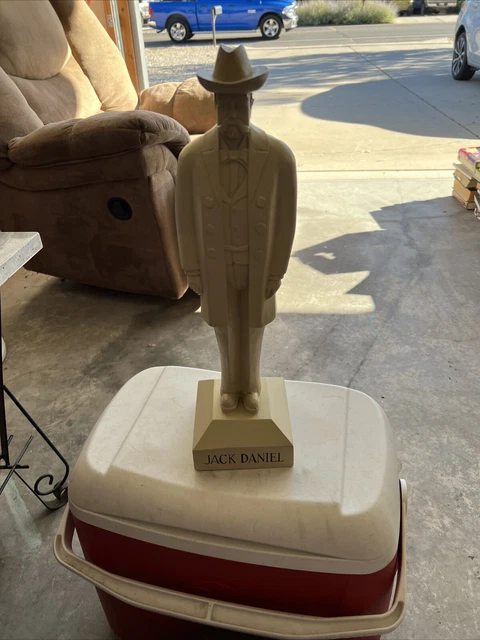 Jack Daniels Statue Whiskey Advertising Display 14inches Tall 1850-1911