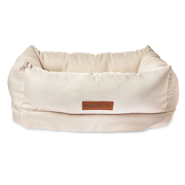 Vibrant Life Deluxe Orthopedic Pet Bed, 18 inches x 24 inches，Small Dogs[swe45b.