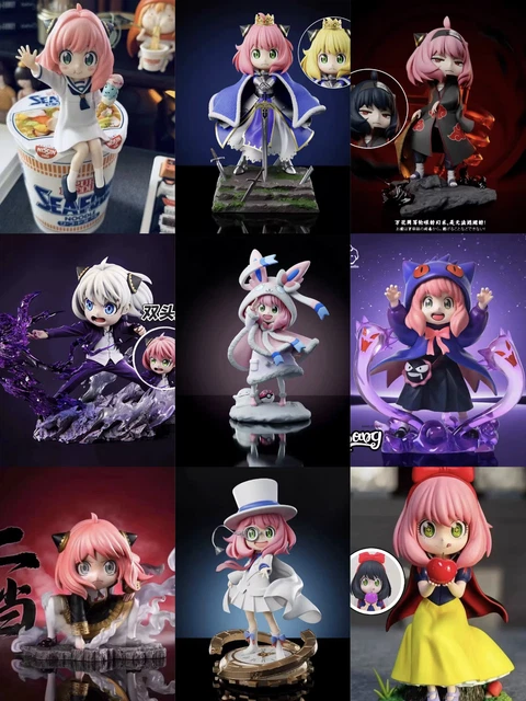 Novo SPY X FAMILY 6 Pcs/Set 9-10cm Figura Twilight Anya Yor Forger Figurines Chegada Modelo De Pvc Anime I.663893250
