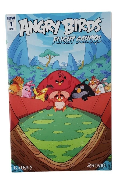 ANGRY BIRDS FLIGHT School Collector's First Issue IDW Publishing 2017 £ ...