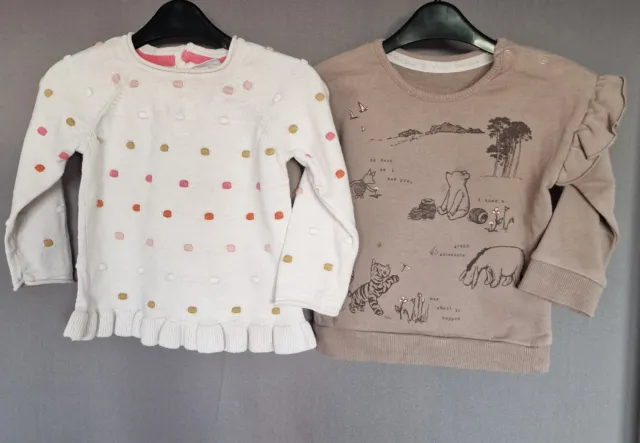 Baby Girls T-shirt long-sleeve Age 9-12mths.Used.Perfect  condition.💖