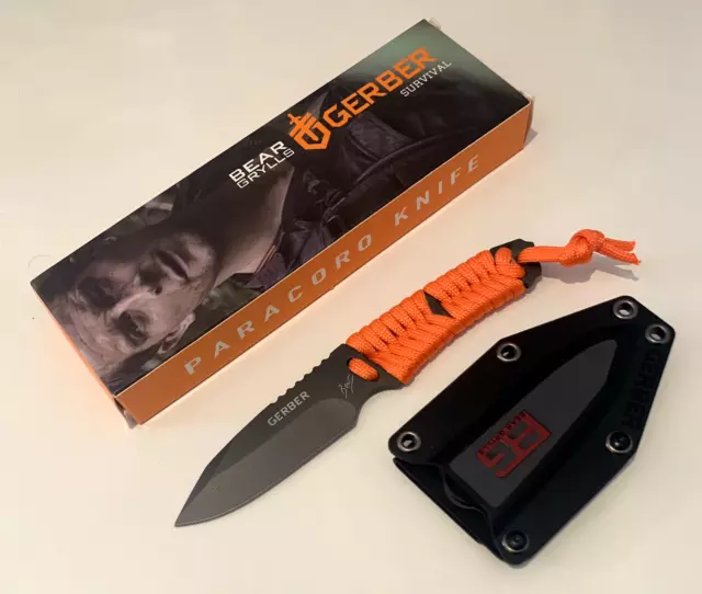 Gerber Survival  Bear Grylls Messer Paracord Knife NEU Outdoormesser