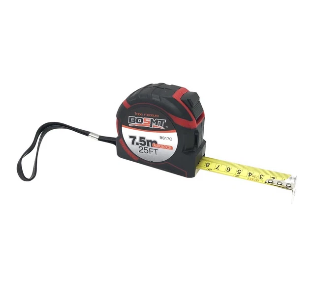 Flessometro 5 M - 19 Mm, Con Calamita E 3 Stop, Metro A Nastro Flessibile Rullina - Foto 10