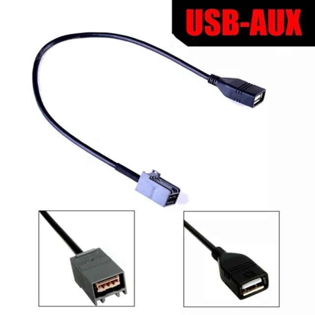 USB CABLE ADAPTER AUX 2008 Onwards For CIVIC JAZZ/CR-V ACCORD/CR-Z 09-13 MP3-wy